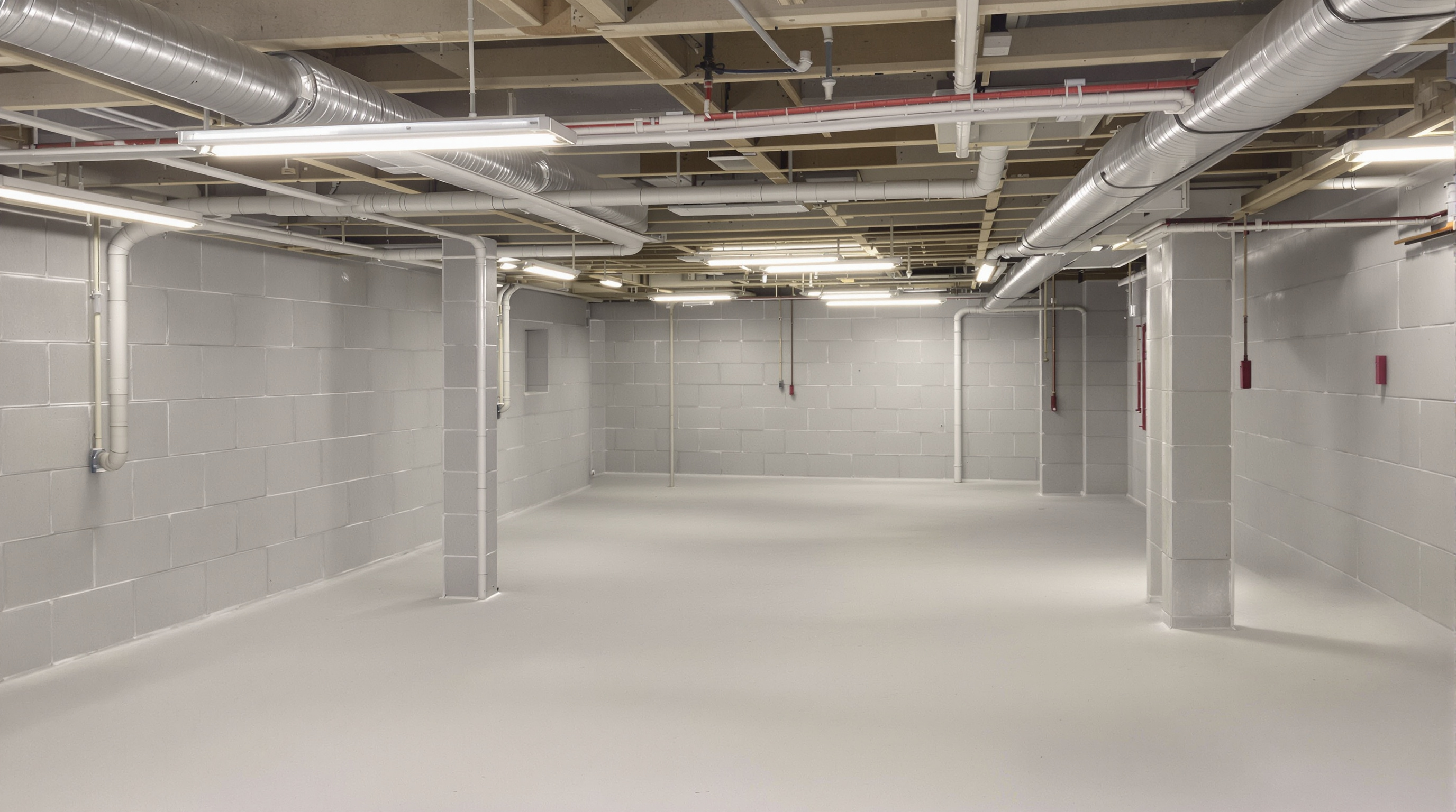 Well-designed basement finishing