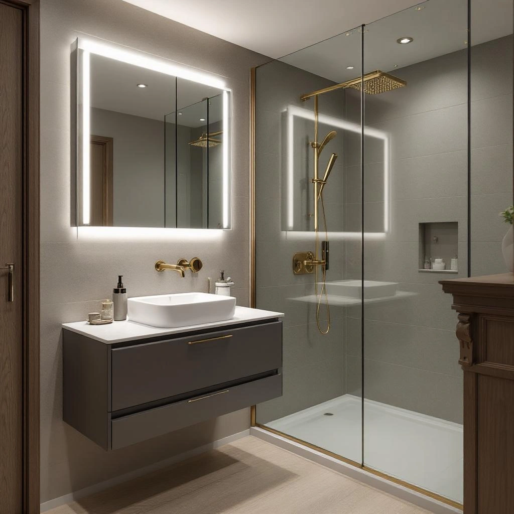 Stylish bathroom remodeling